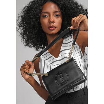 Vizzano 10035-1 Shoulder Bag in Black Napa